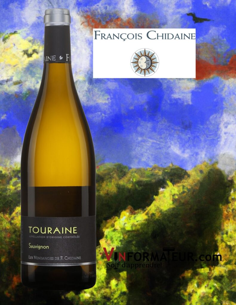 François Chidaine, Sauvignon, Val de Loire, Touraine, vin blanc, 2021 bouteille