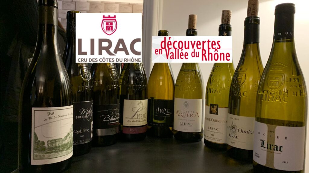 Dégustation des vins de Lirac