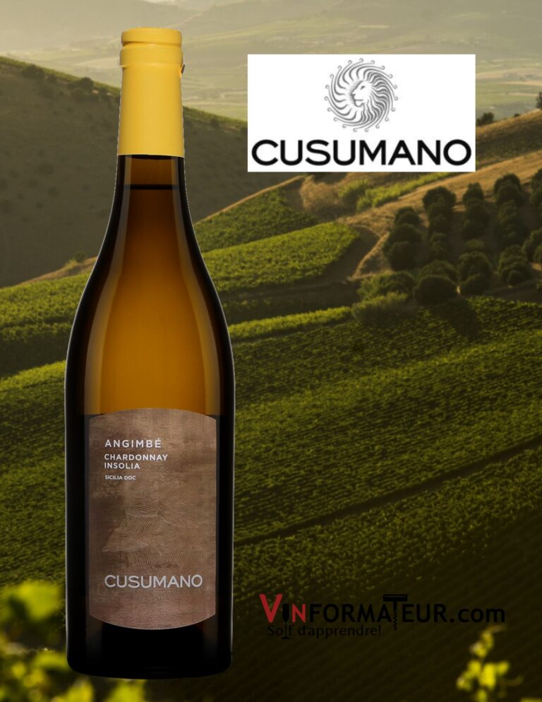 Cusumano, Angimbé, vin blanc, Sicile, 2021 bouteille