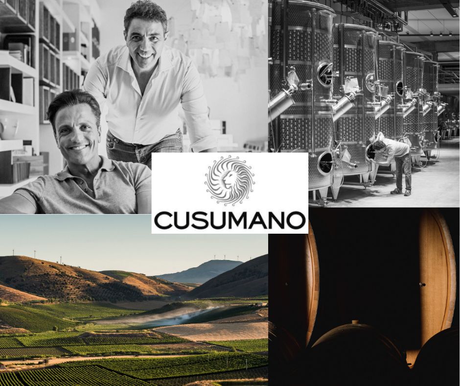 Cusumano: Albert et Diego Cusumano, chai et vignobles