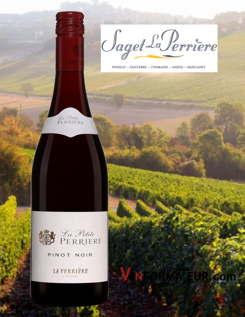 La Petite Perrière, Pinot Noir, vin de France, 2021 bouteille