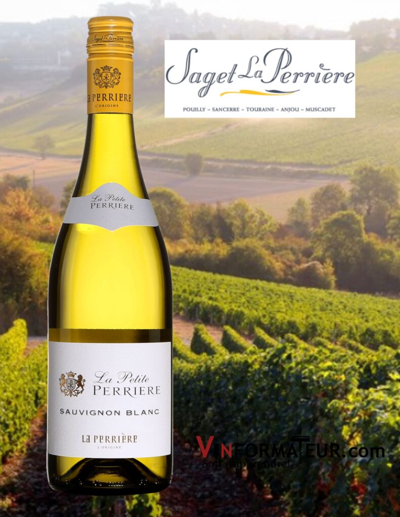 La Petite Perrière, Sauvignon blanc, vin de France, 2022 bouteille