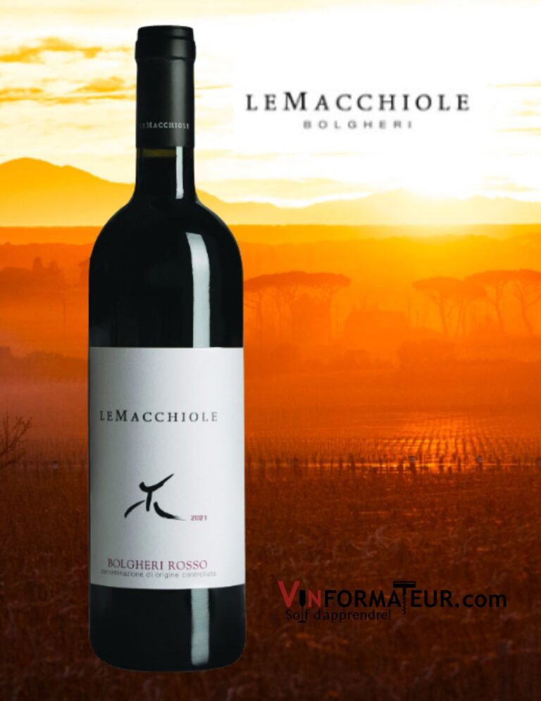 Le Macchiole, Bolgheri Rosso, Toscane, vin rouge, 2020 bouteille