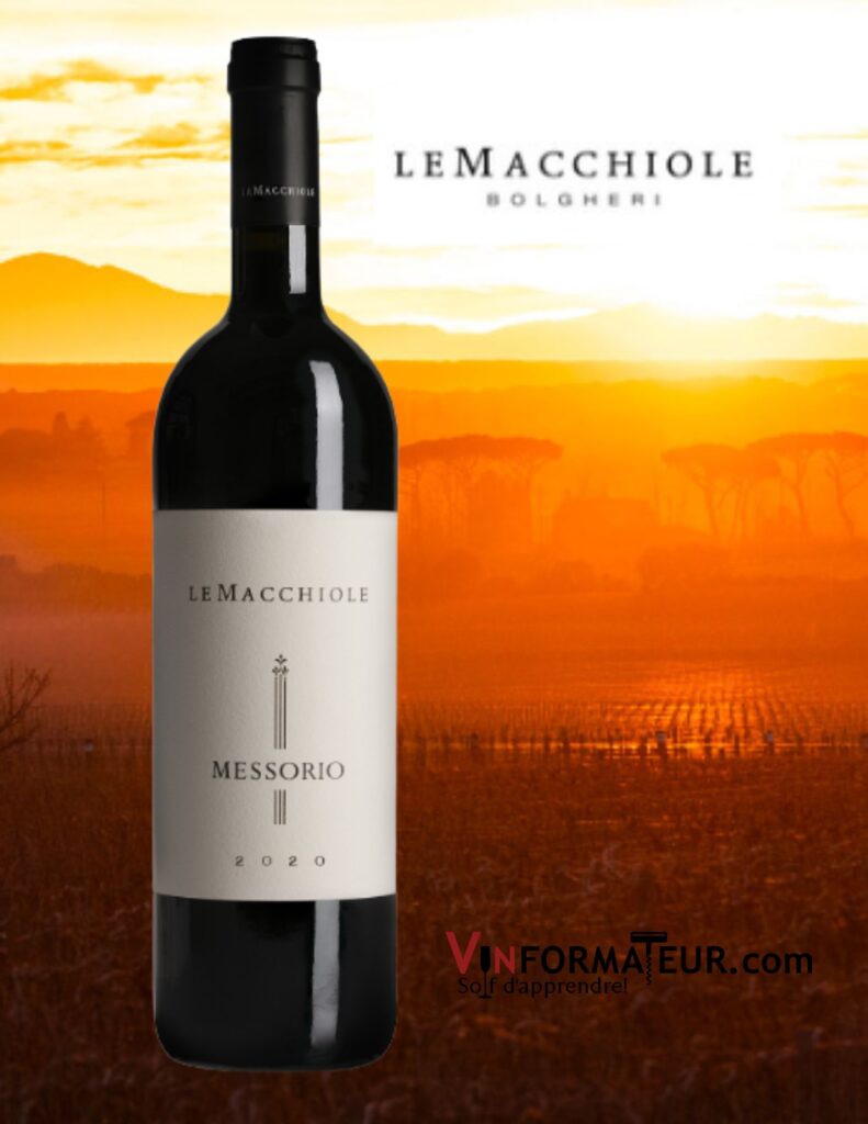 Le Macchiole, Messorio, Merlot, Toscana IGT, 2019 bouteille