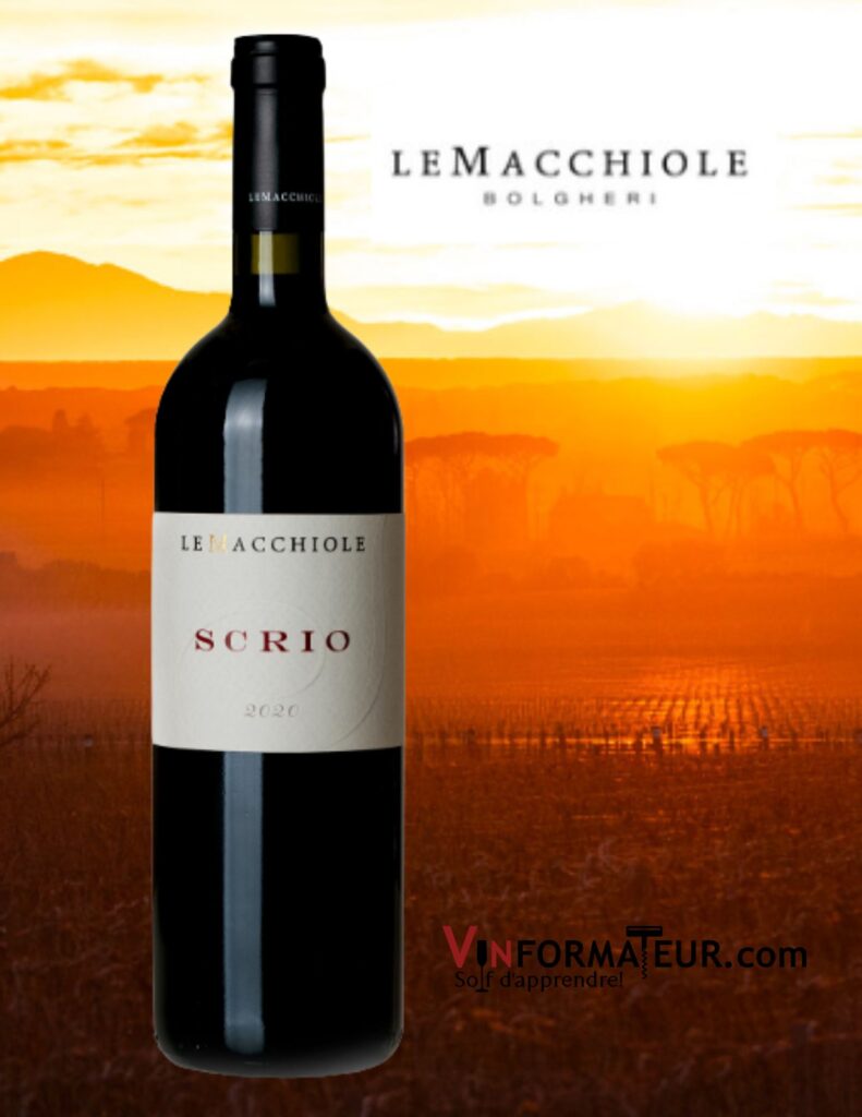 Le Macchiole, Scrio, Syrah, Toscana IGT, 2019 bouteille