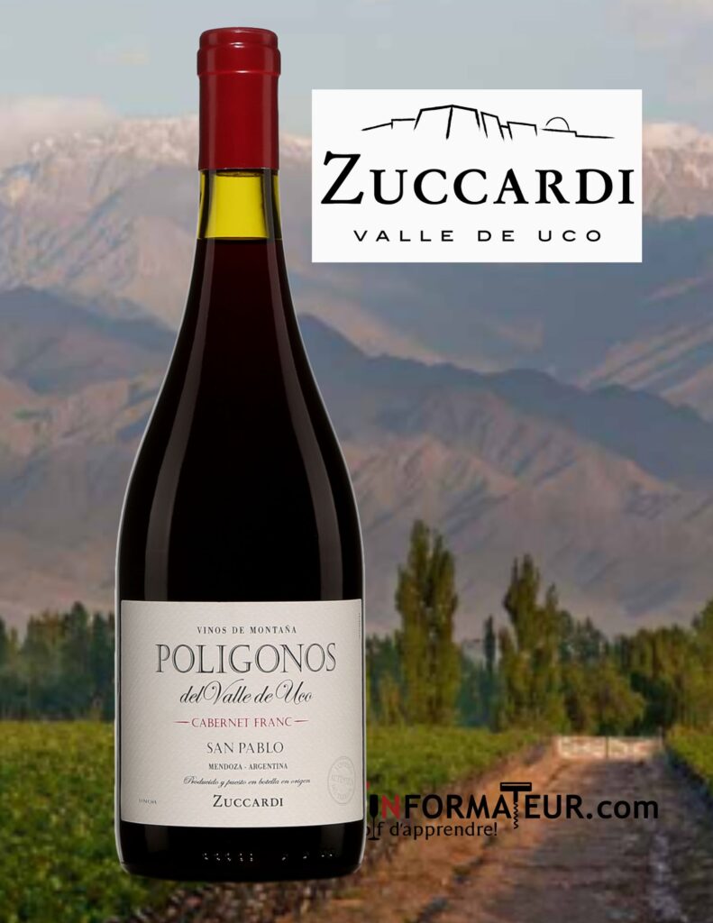Zuccardi, Poligonos del Valle de Uco, San Pablo, Cabernet franc, 2022 bouteille