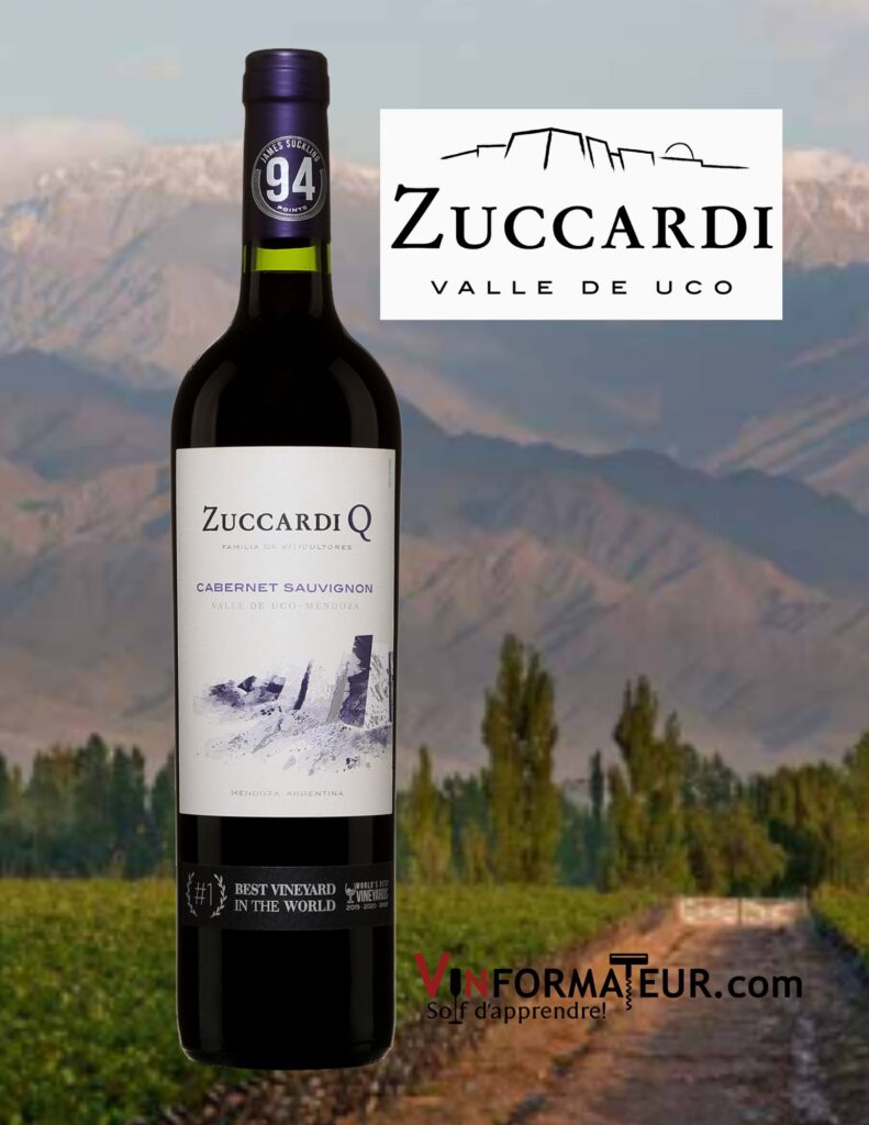 Zuccardi Q, Cabernet-Sauvignon, Valle de Uco IG, 2019 bouteille