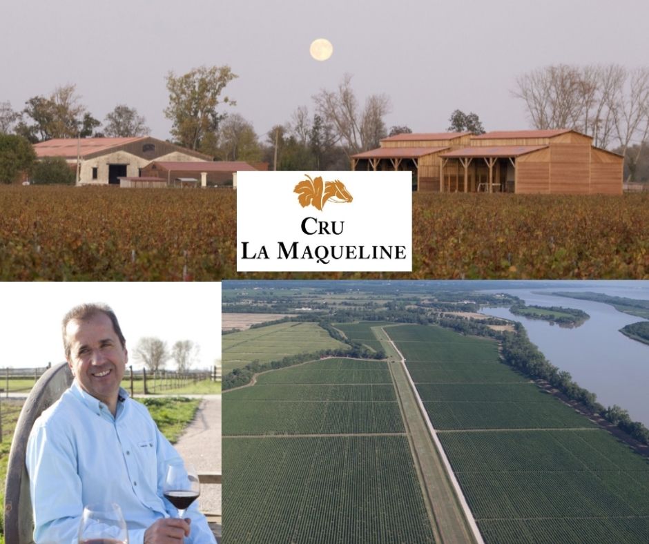 Cru La Maqueline: chai et vignobles