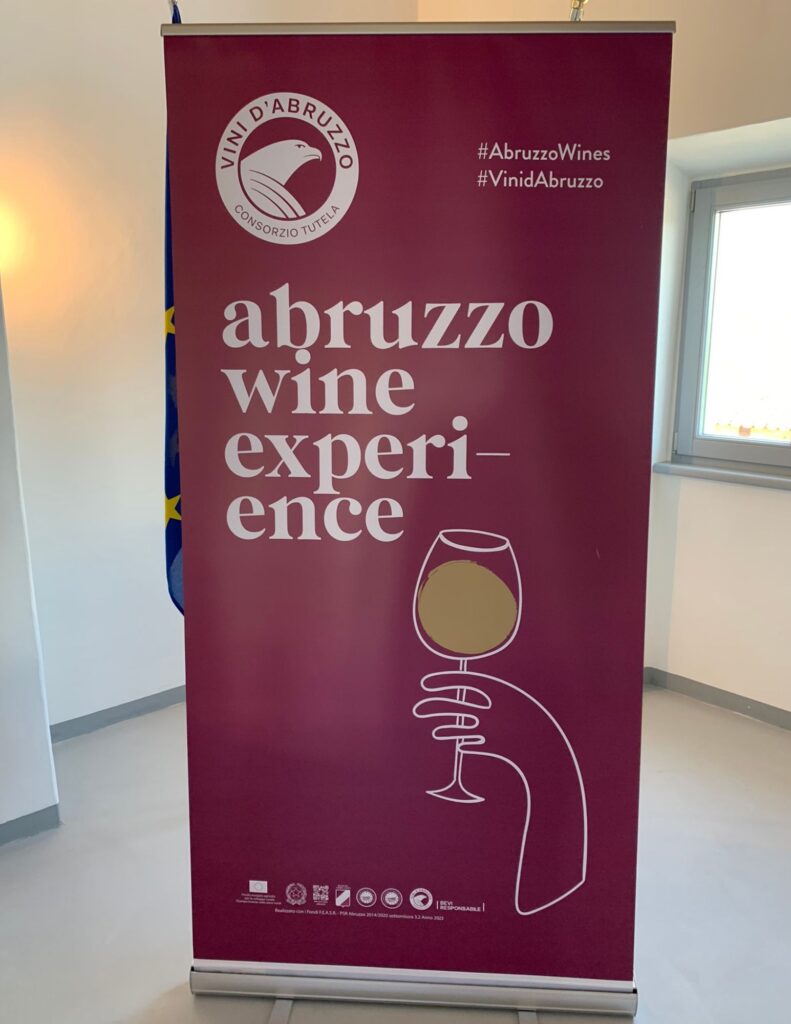 Poster Abruzzo wine experience