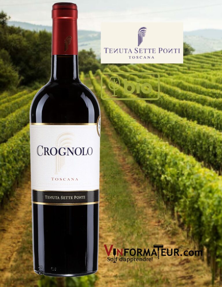Tenuta Sette Ponti, Crognolo, IGT Toscane, vin rouge bio, 2020 bouteille