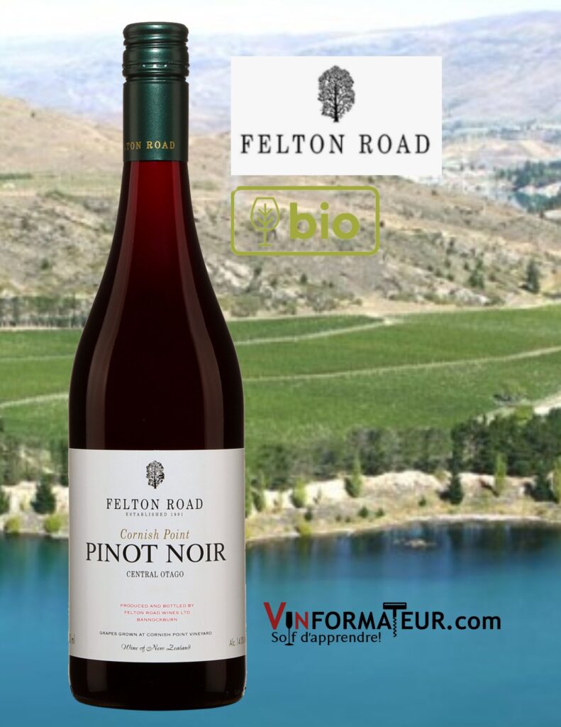 Felton Road, Cornish Point, Pinot Noir, 2021 bouteille