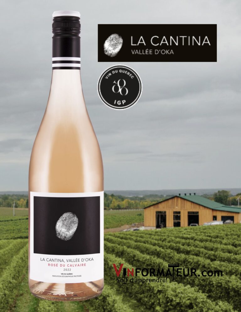 La Cantina, Empreinte Distinctive du Vigneron, Rosé du Calvaire, 2022 bouteille