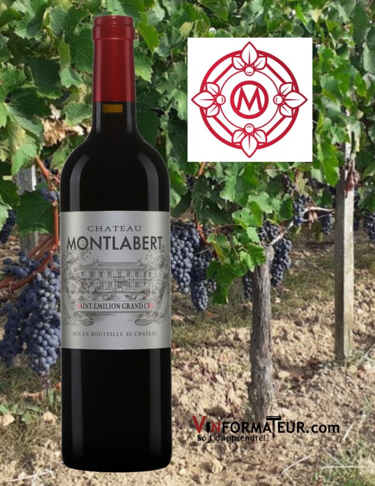 Château Montlabert, Grand Cru Classé, Saint-Émilion Grand Cru, vin rouge, 2019 bouteille