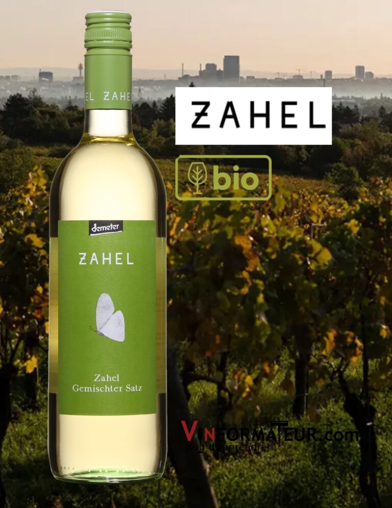 Zahel, Autriche, Gemischter Satz, vin blanc bio, 2022 bouteille
