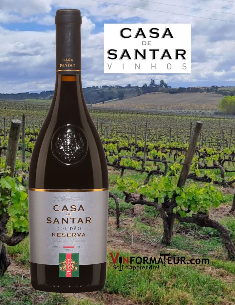Casa de Santar, Reserva, Portugal, Dao, vin rouge, 2016 bouteille