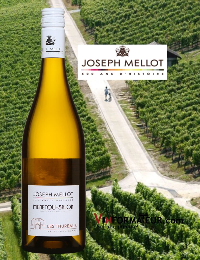 Joseph Mellot, Les Thuraux, Val de Loire, Menetou-Salon, vin blanc, 2021 bouteille