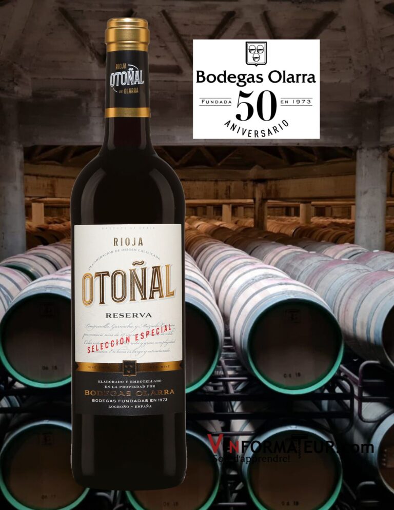 Otonal, Espagne, Rioja Reserva, Seleccion Especial, Grupo Bodegas Olarra, vin rouge, 2018 bouteille