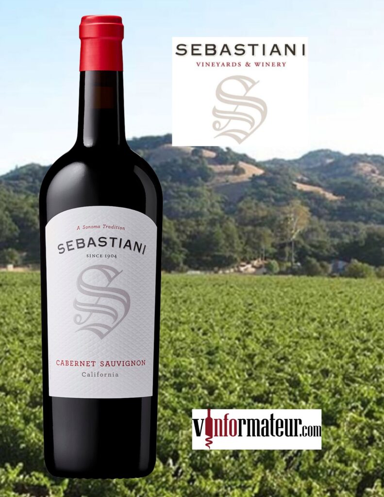 Sebastiani, Cabernet-Sauvignon, Californie, 2021 bouteille