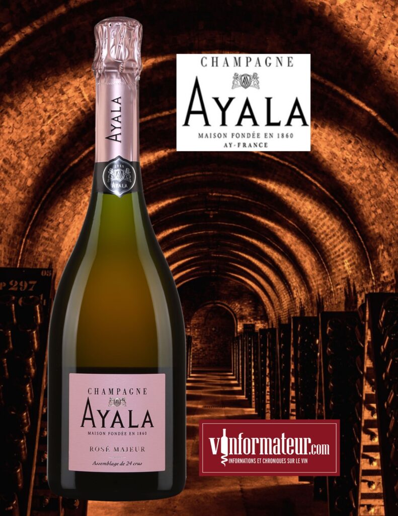 Champagne Ayala, Rosé Majeur bouteille