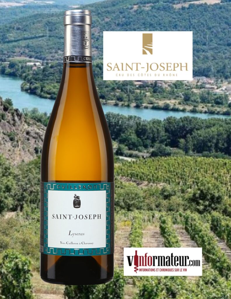 Yves Cuilleron, Les Lyseras, Saint-Joseph AOC, vin blanc, 2021 bouteille