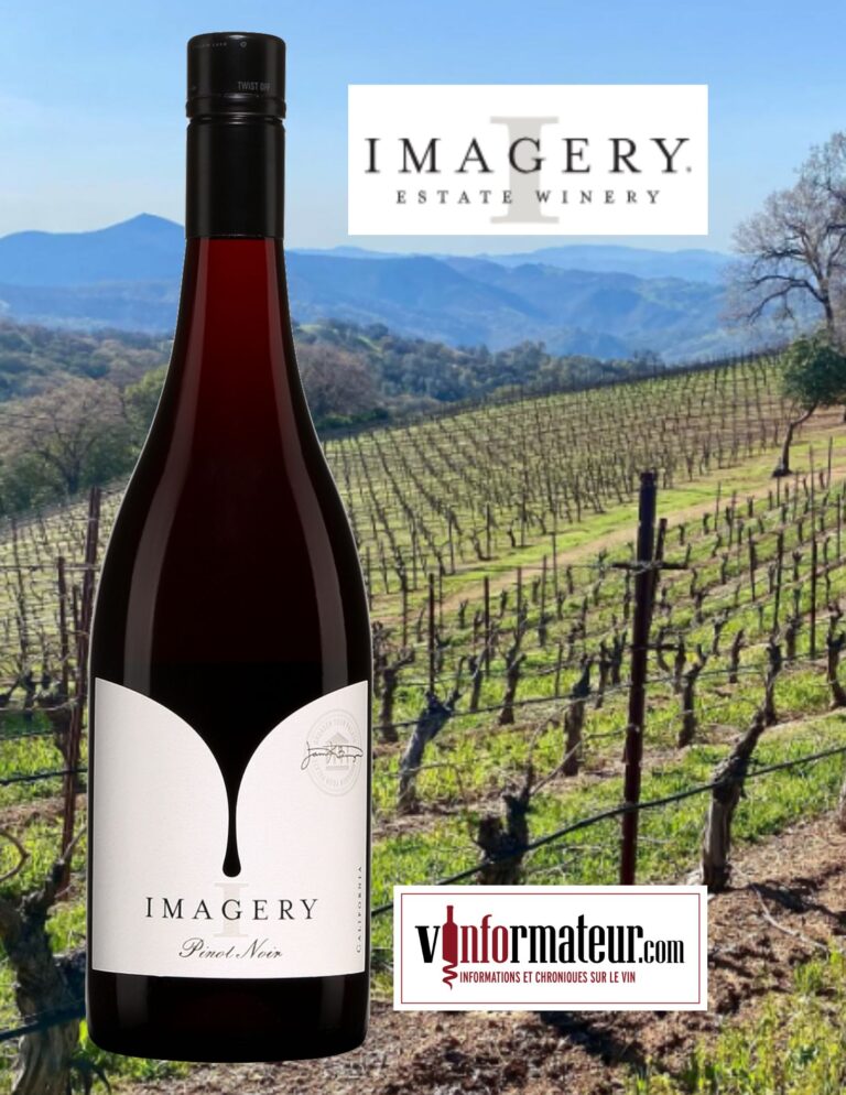 Imagery, Pinot Noir, Californie, vin rouge, 2021 bouteille