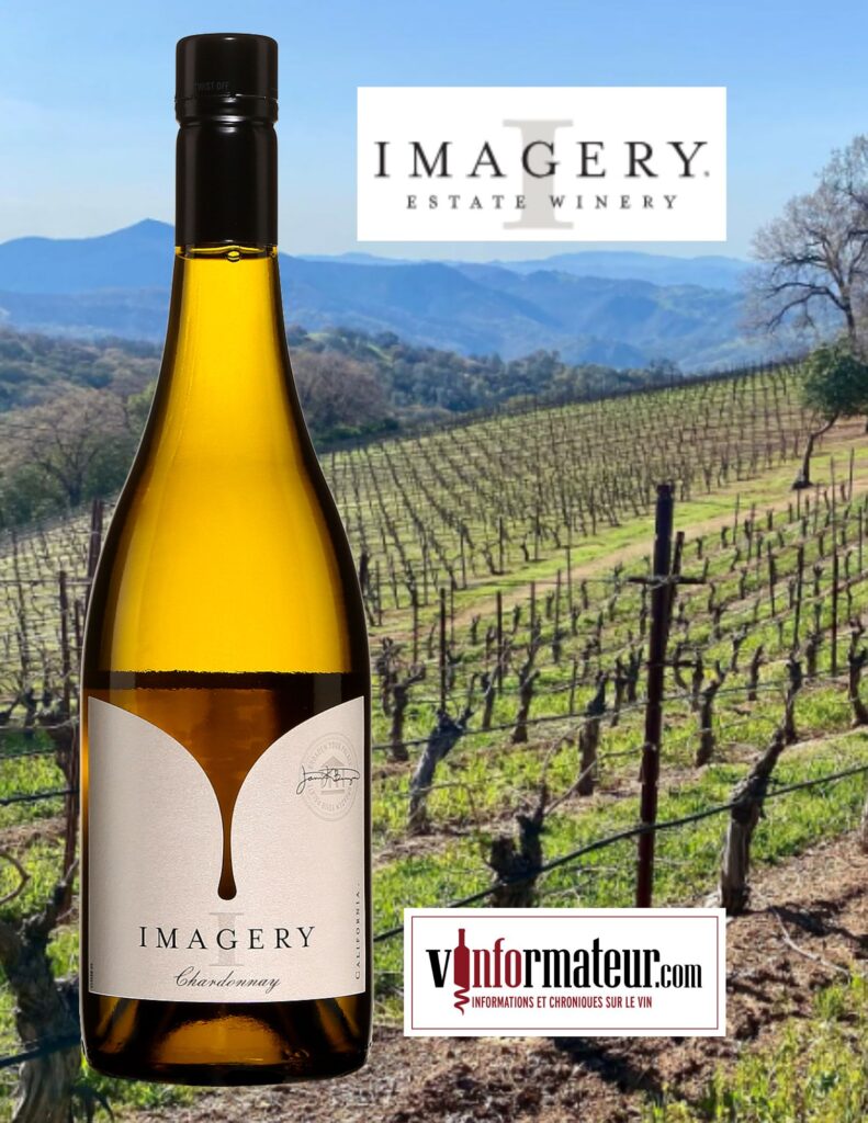 Imagery, Chardonnay, Californie, vin blanc, 2021 bouteille