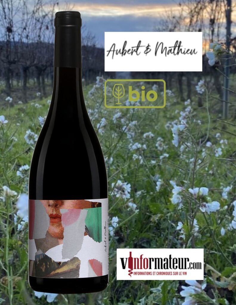 Aubert & Mathieu, Marie-Antoinette, vin rouge bio, France, Languedoc-Roussillon, Corbières, 2021 bouteille