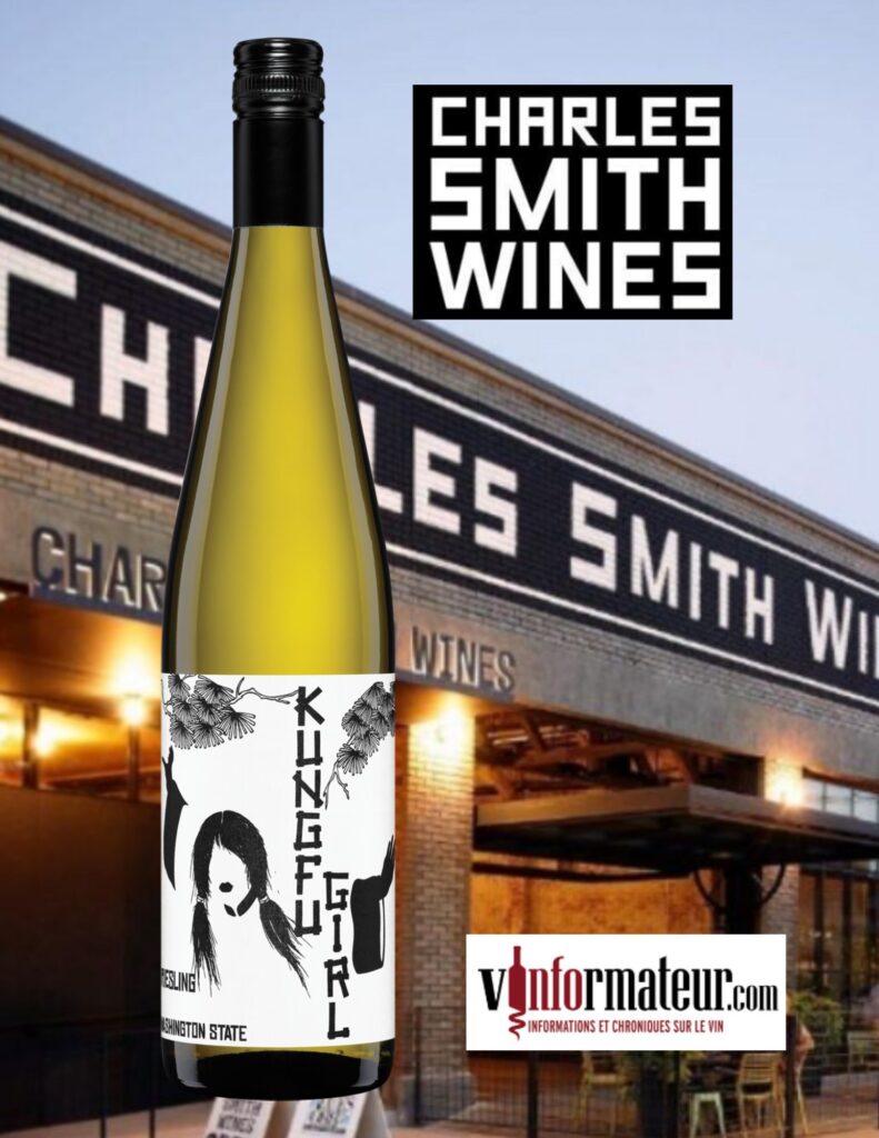 Kung Fu Girl, Charles Smith Wines, Washington State, vin blanc, 2021 bouteille