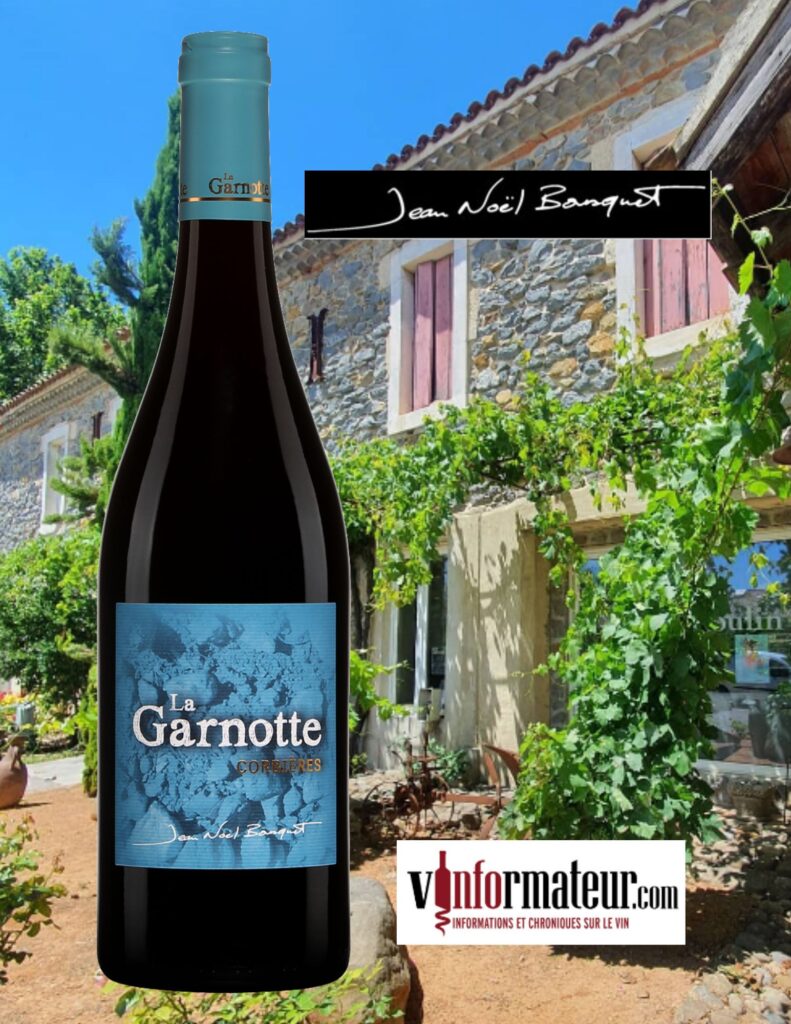 La Garnotte, Jean-Noel Bousquet, France, Corbières, vin rouge, 2021 bouteille