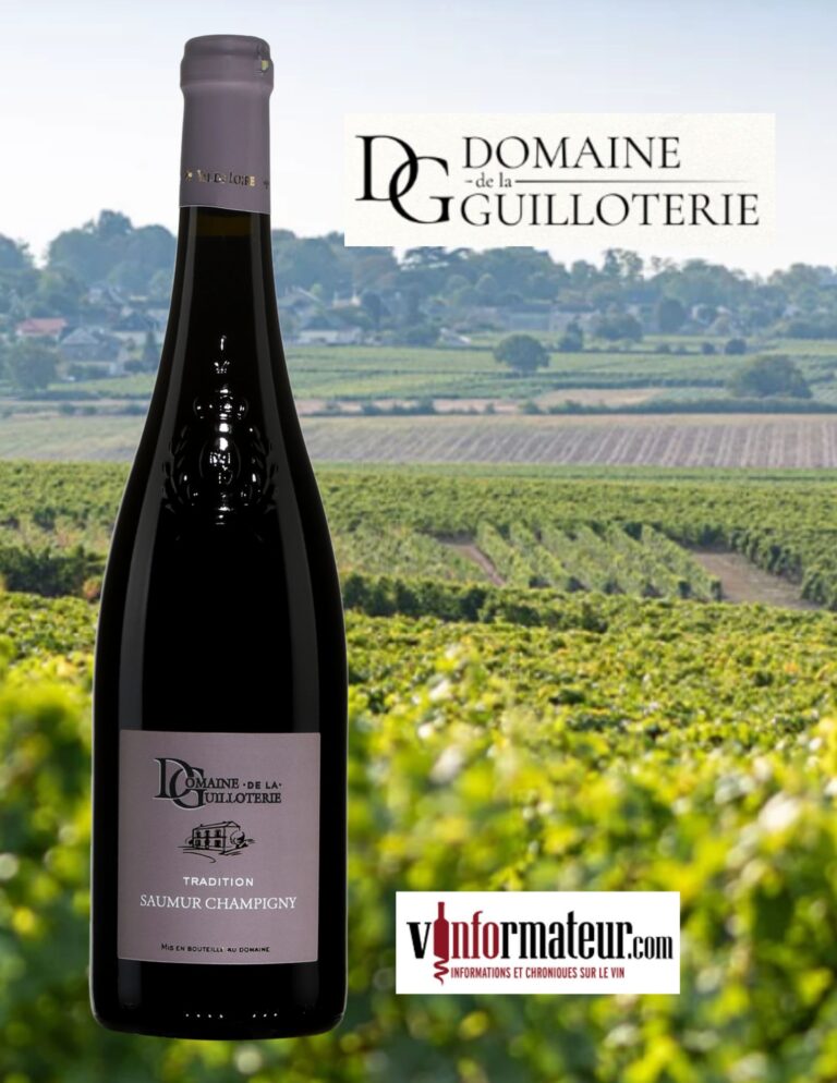 Domaine de la Guilloterie, Cuvée Tradition, France, Val de Loire, Saumur Champigny AOP, Duveau Frères, 2021 bouteille