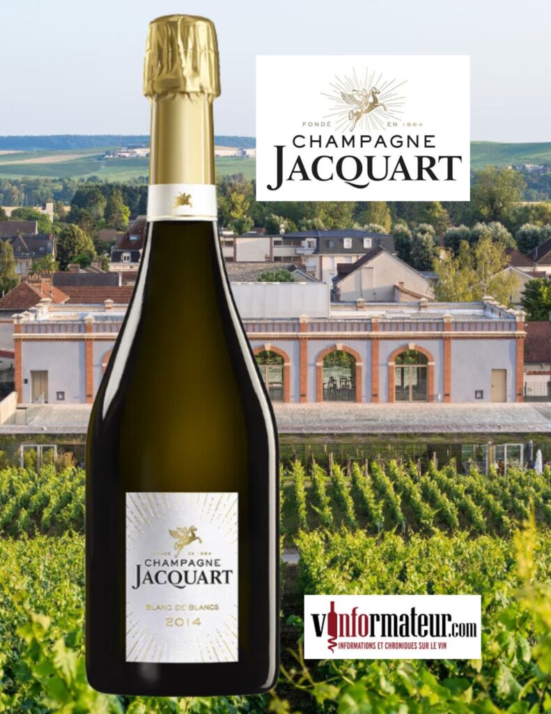Champagne Jacquart, Blanc de Blancs, 2015 bouteille