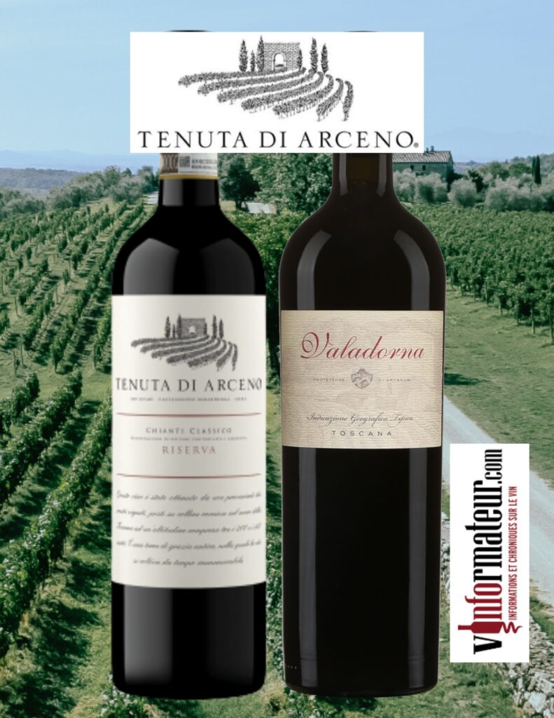 Tenuta di Arceno, Chianti Classico, Riserva, Tenuta di Arceno, Valadorna, Toscana IGT, 2015 bouteilles