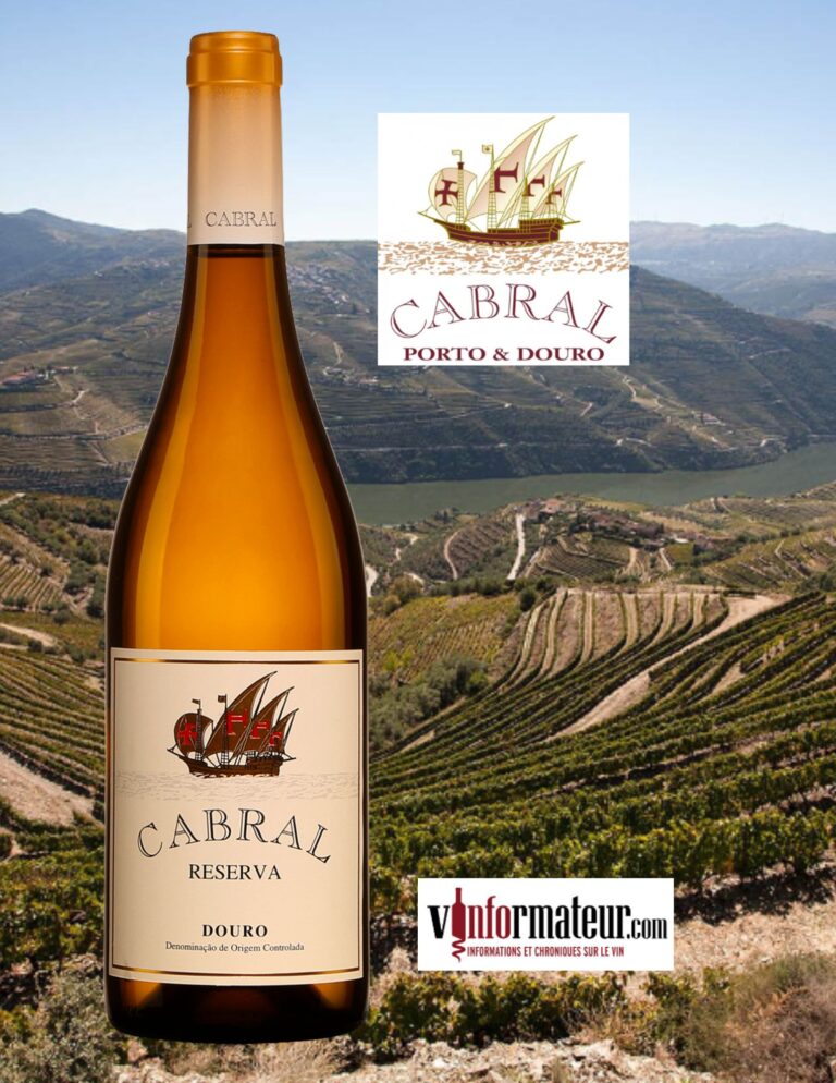 Cabral, Reserva, Portugal, Douro, Vallegre Vinhos do Porto SA, vin blanc, 2021 bouteille