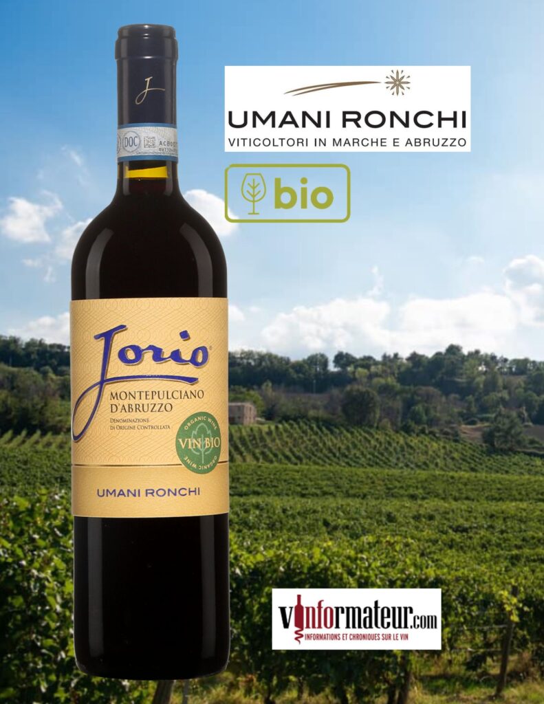 Umani Ronchi, Jorio, Montepulciano d’Abruzzo, 2020 bouteille