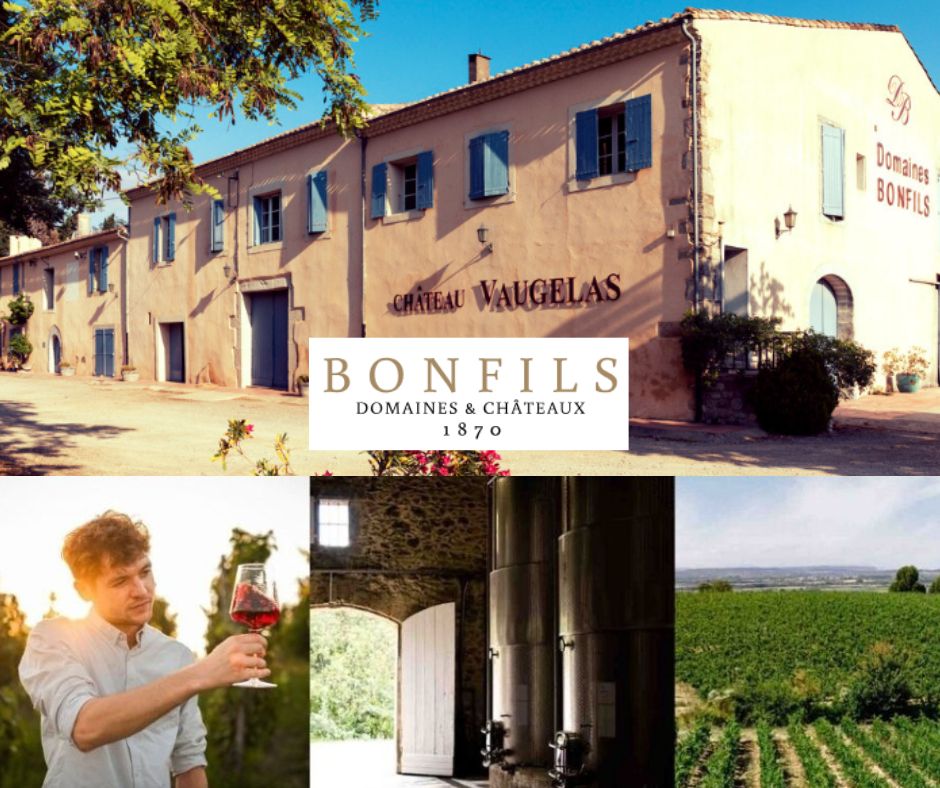 Bonfils Domaines et Châteaux: Alexandre Bonfils, chai et vignobles
