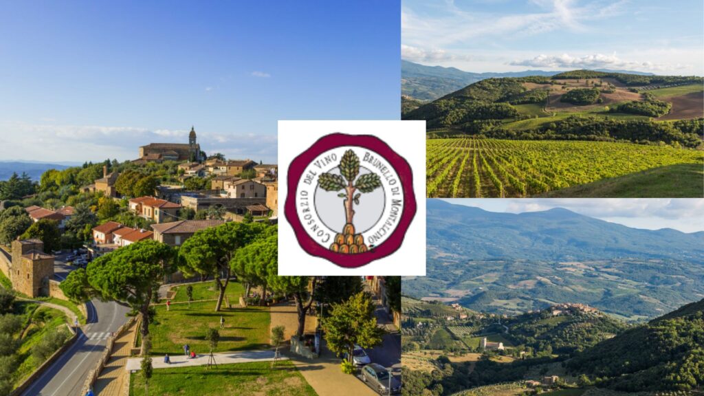 Village Montalcino et vignobles 