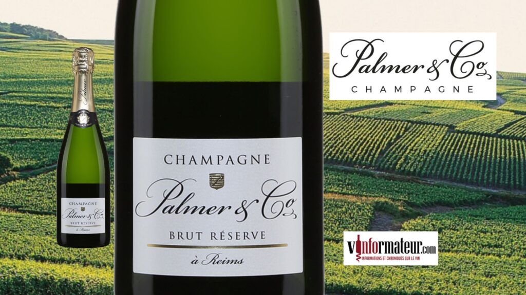 Champagne Palmer, Brut Reserve, Montagne de Reims, NM bouteille