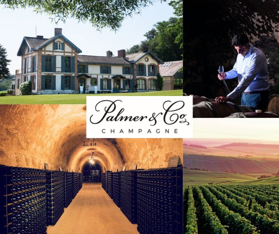 Champagne Palmer & Co: chai, caves et vignobles