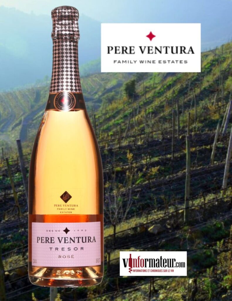Pere Ventura, Tresor, Cava, Rosé Brut bouteille