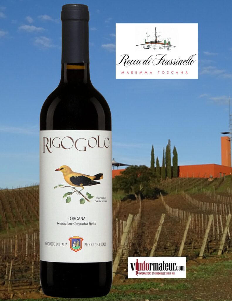 Rigogolo, Maremma Toscana IGT, Rocca di Frassinello, vin rouge, 2021 bouteille