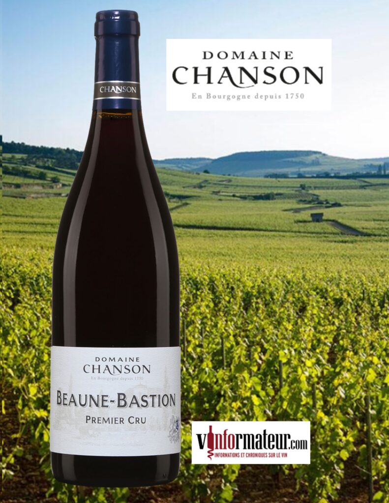 Domaine Chanson, Bourgogne, Beaune-Bastion, Premier Cru, vin rouge, 2018 bouteille