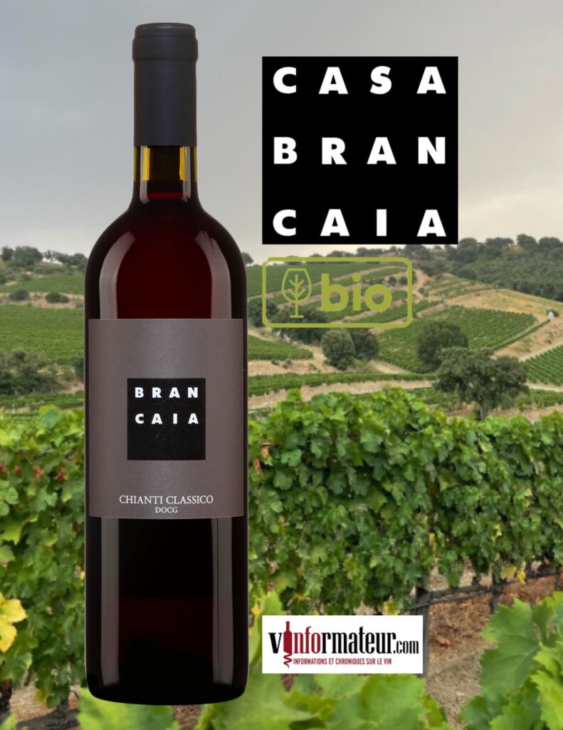 Brancaia, Chianti Classico DOCG, vin rouge bio, 2021 bouteille