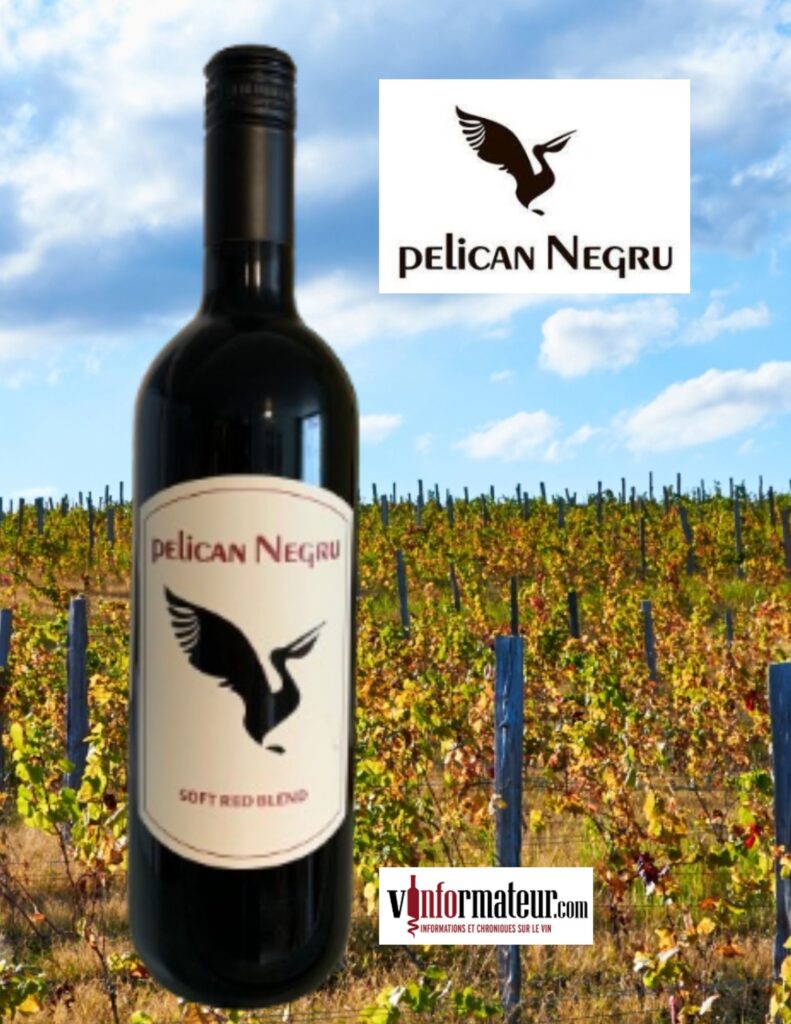 Pelican Negru, Soft Red Blend, Moldavie, vin rouge, 2019 bouteille