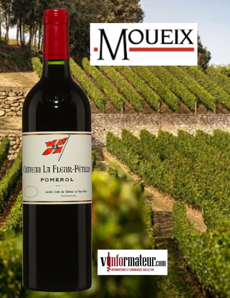 Château La Fleur-Pétrus, Pomerol, vin rouge, 2021 bouteille