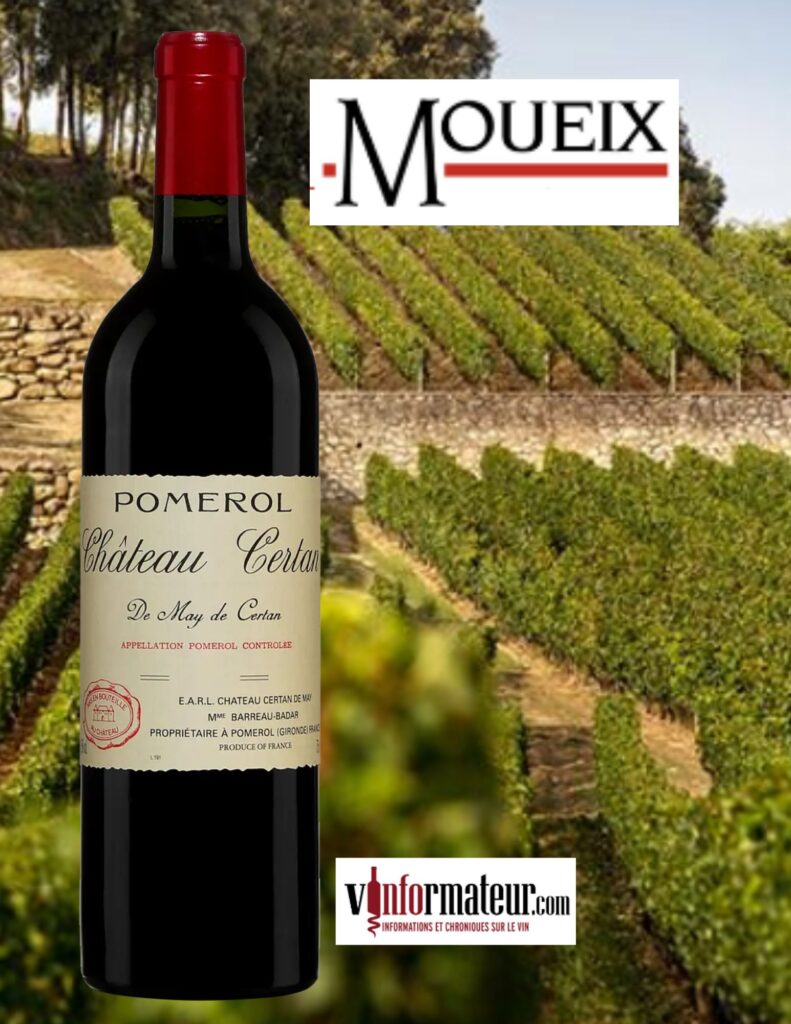 Château Certan de May, Pomerol, vin rouge, 2021 bouteille