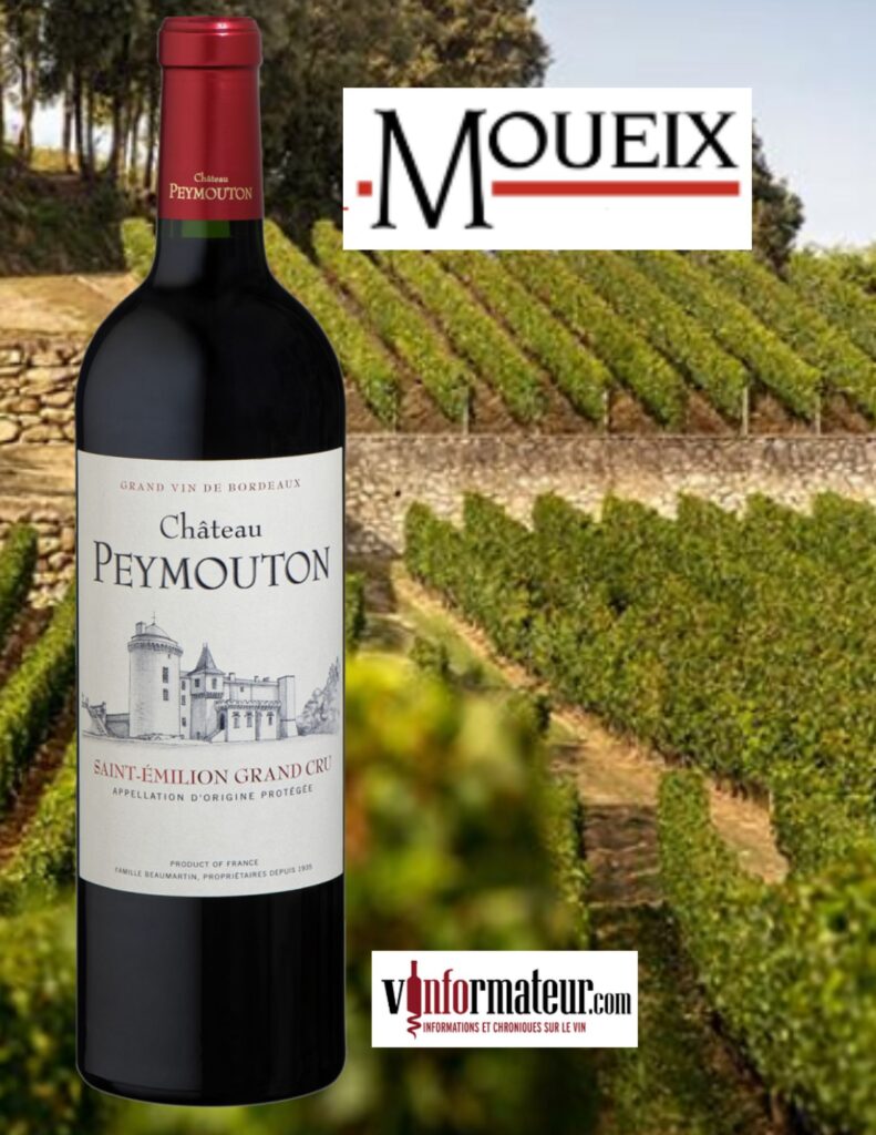 Château Peymouton, Saint-Émilion Grand Cru, vin rouge, 2018 bouteille