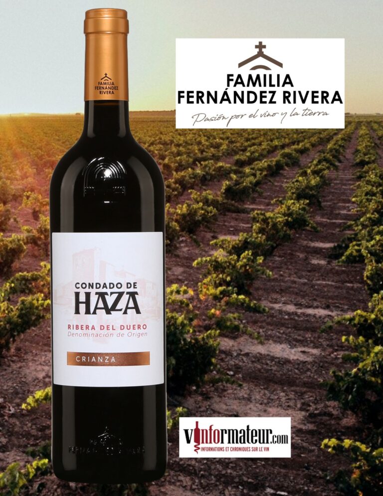 Condado de Haza, Crianza, Espagne, Ribera del Duero, vin rouge, 2019 bouteille