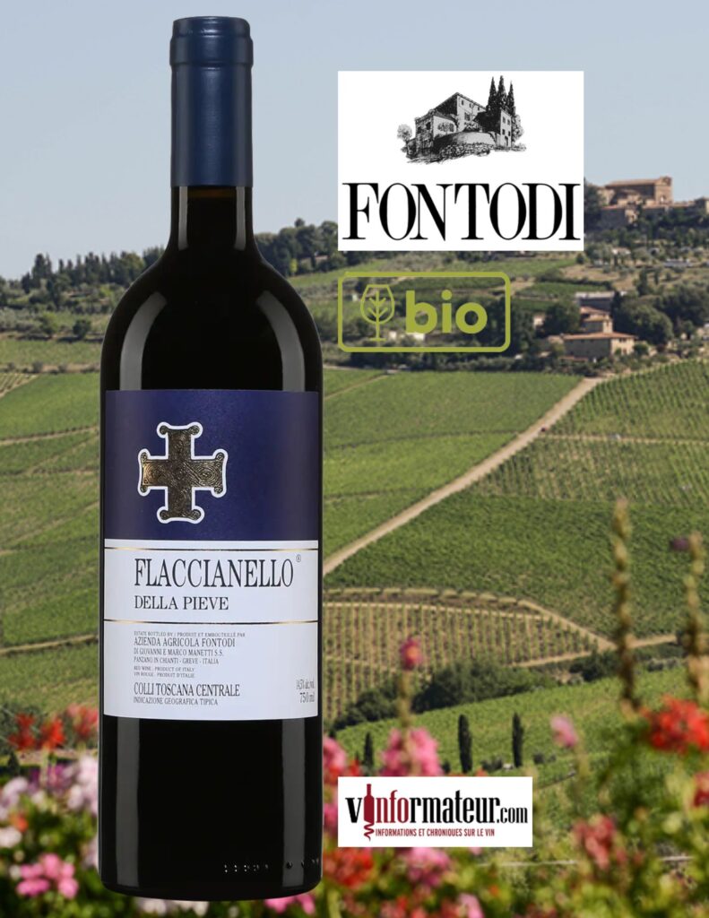 Fontodi, Flaccianello della Pieve, Colli Toscana Centrale IGT, vin rouge bio, 2020 bouteille