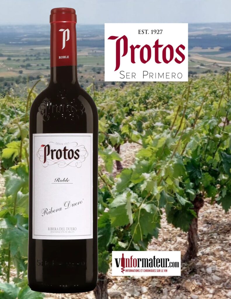 Protos, Roble, Ribera del Duero, Espagne, 2021 bouteille