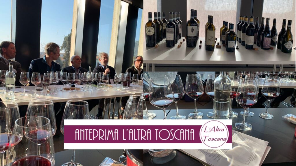Dégustation de vins ''Vigna' de l'Altra Toscana